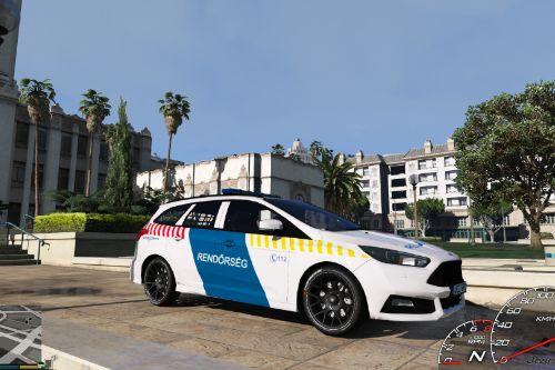 Ford Focus ST Hungarian Police Car